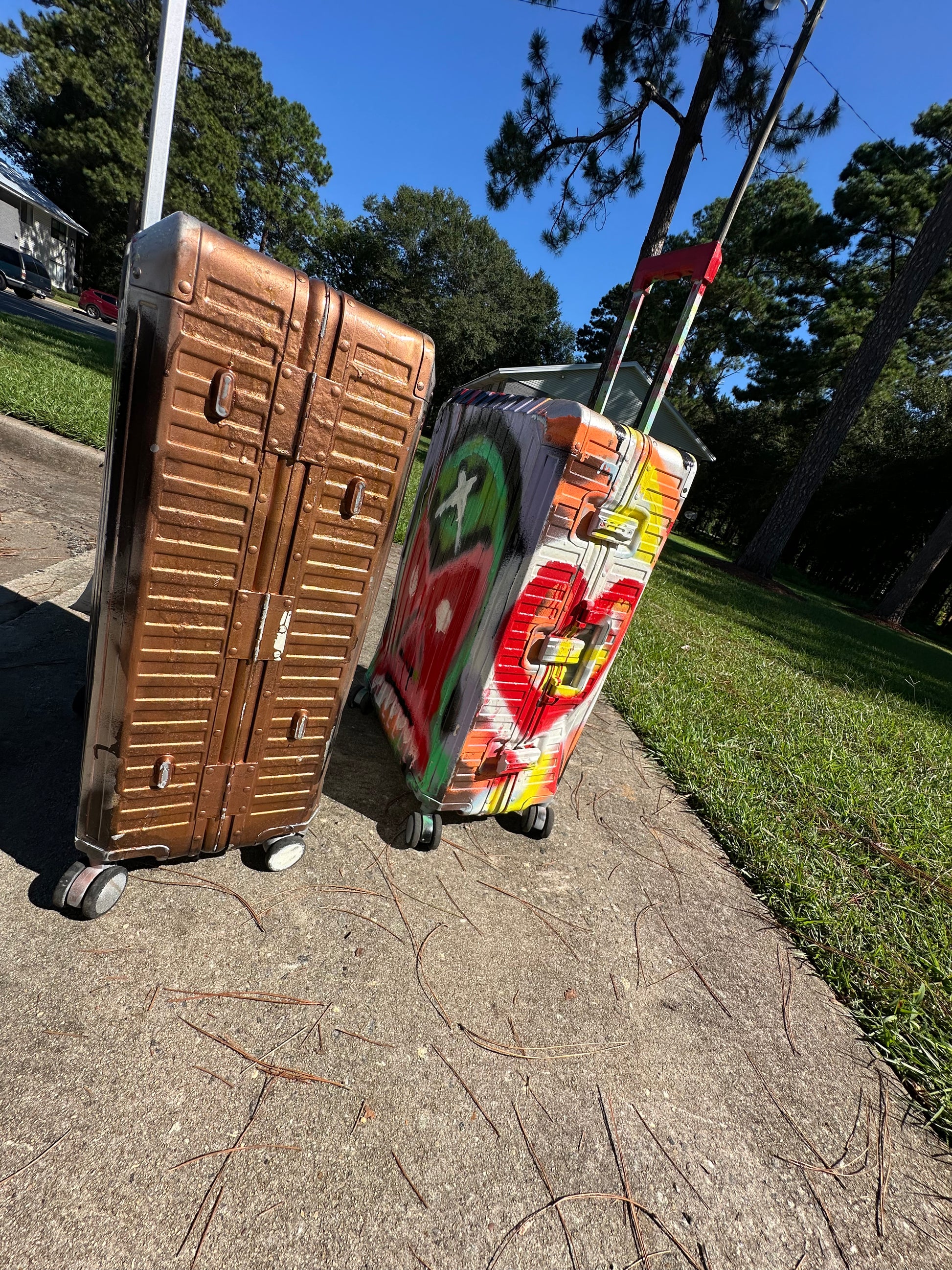 Aluminum Suitcases (SOLD)