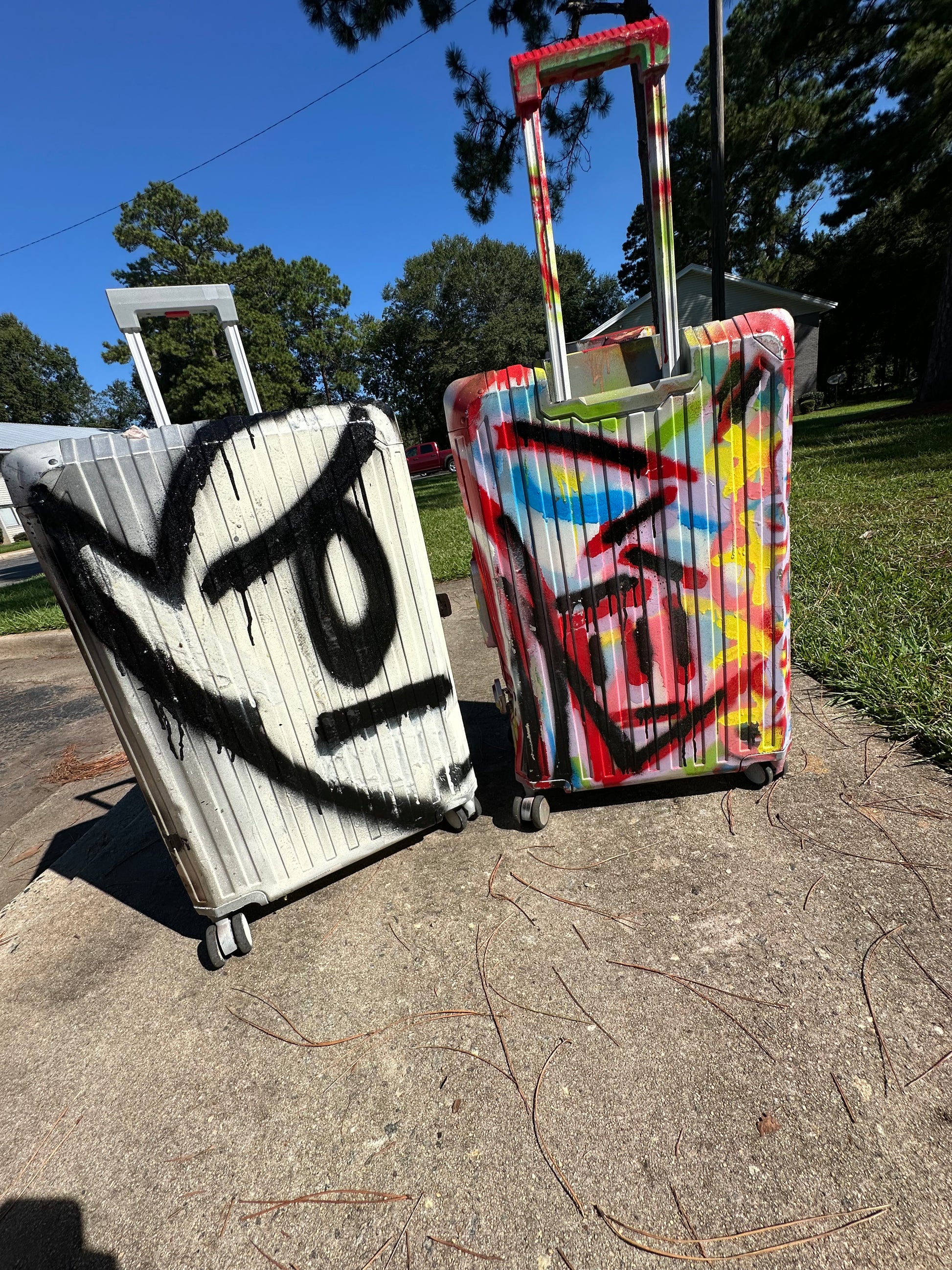 Aluminum Suitcases (SOLD)