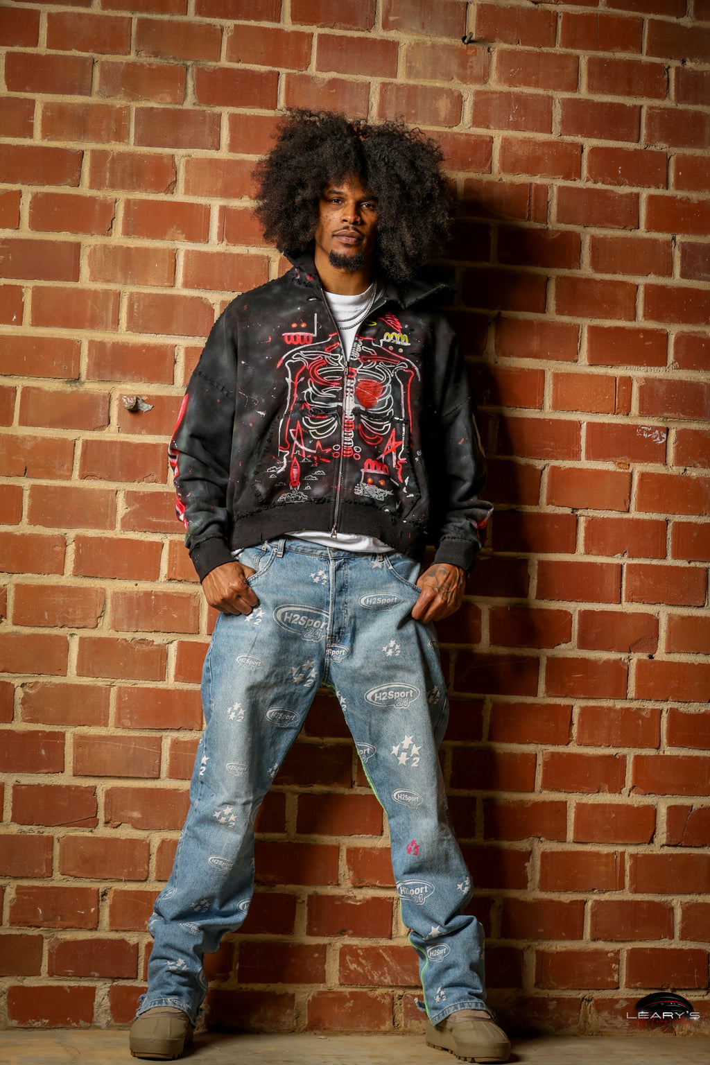 Custom 1of1 Heavy Zip-Up Jacket