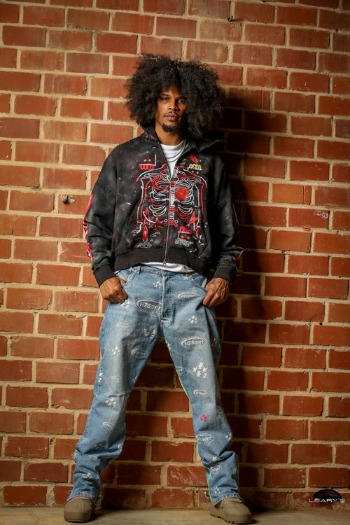 Custom 1of1 Heavy Zip-Up Jacket