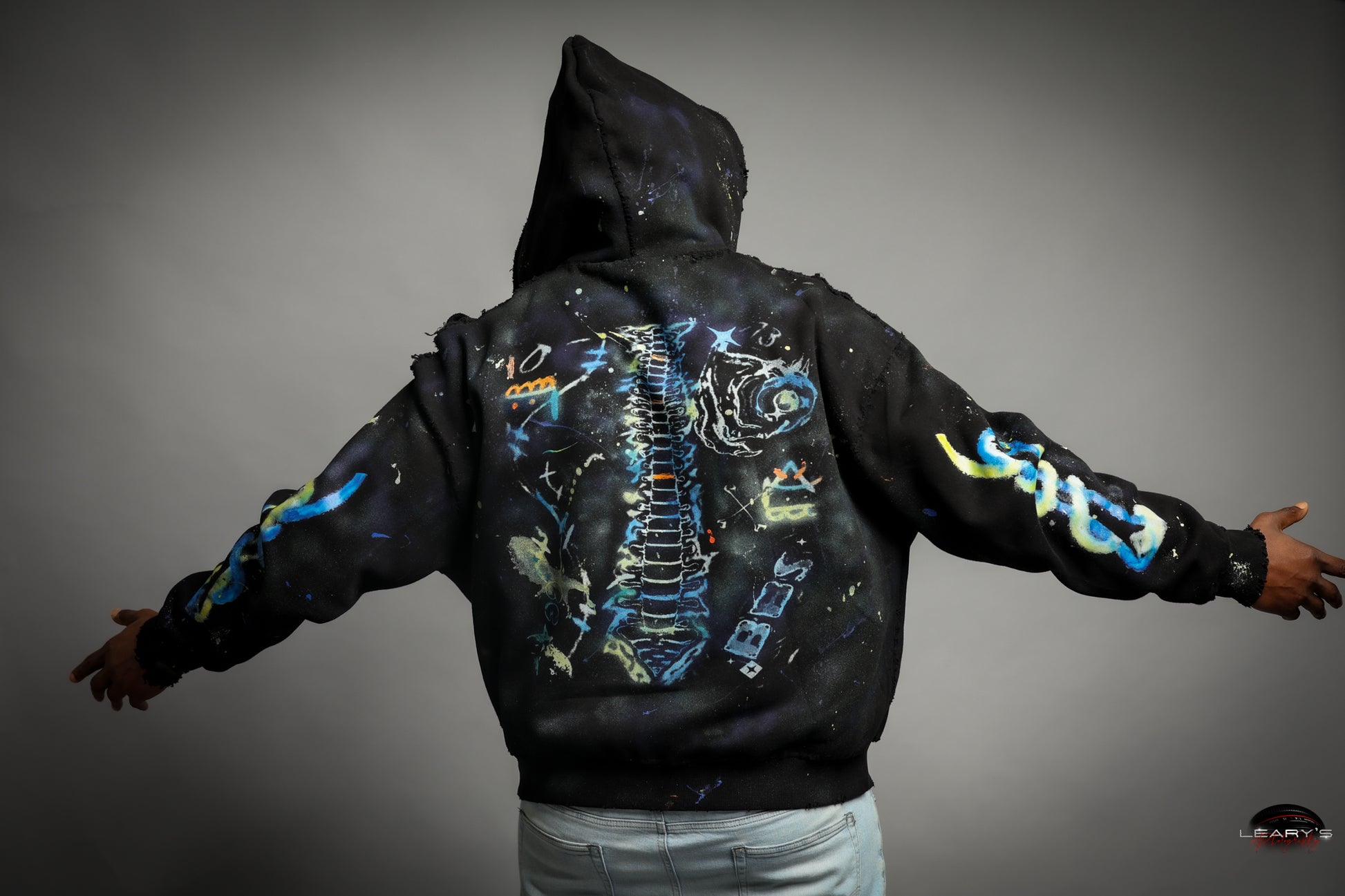 Custom 1of1 Heavy Zip-Up Jacket