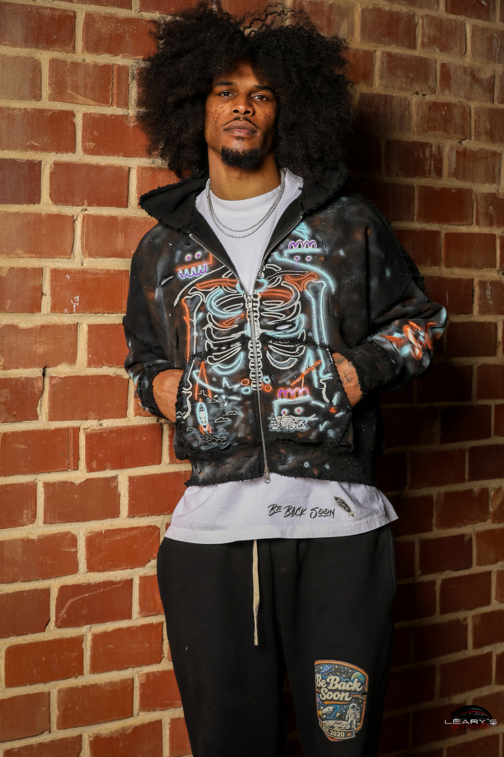 Custom 1of1 Heavy Zip-Up Jacket
