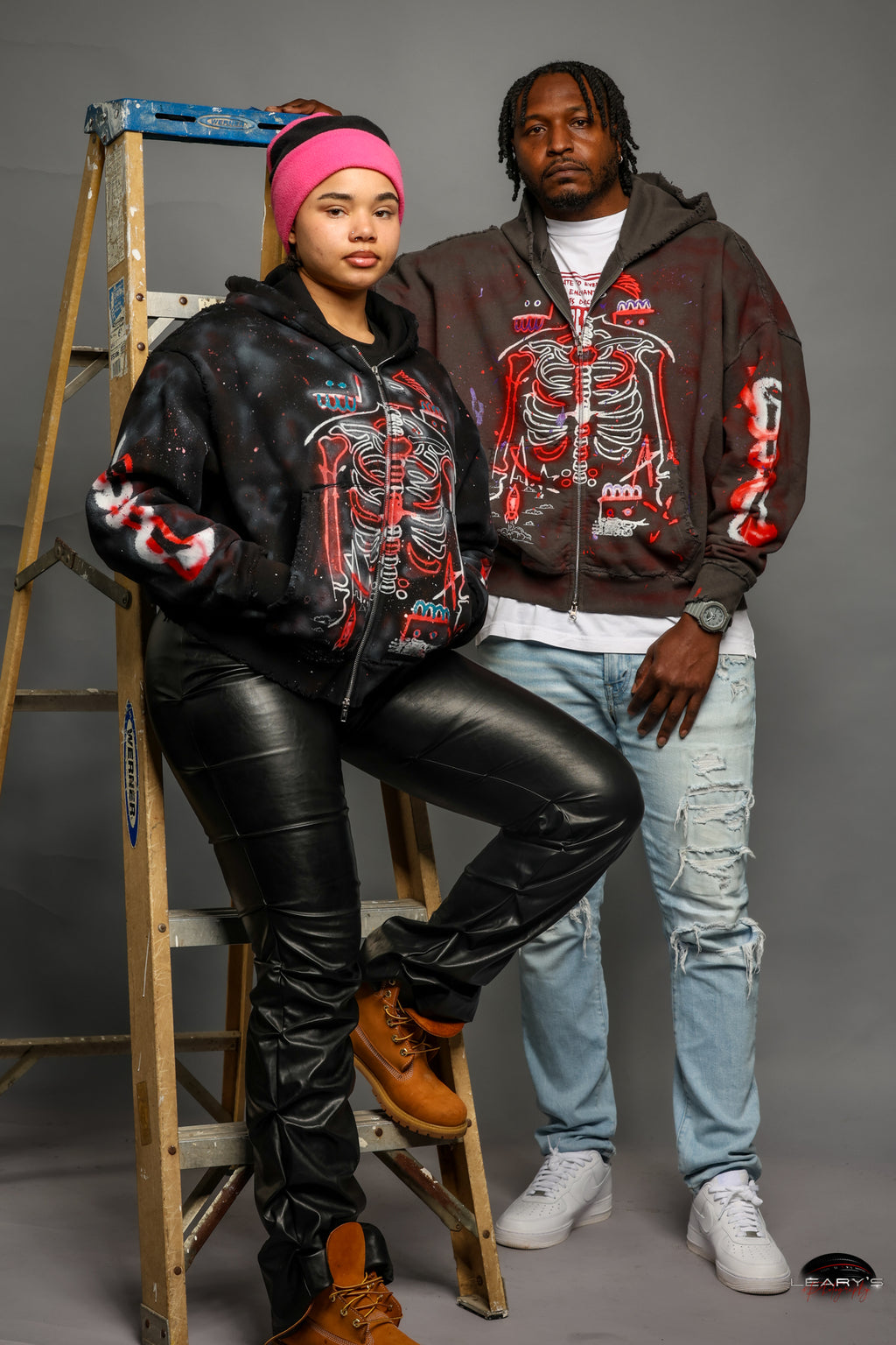 Custom 1of1 Heavy Zip-Up Jacket