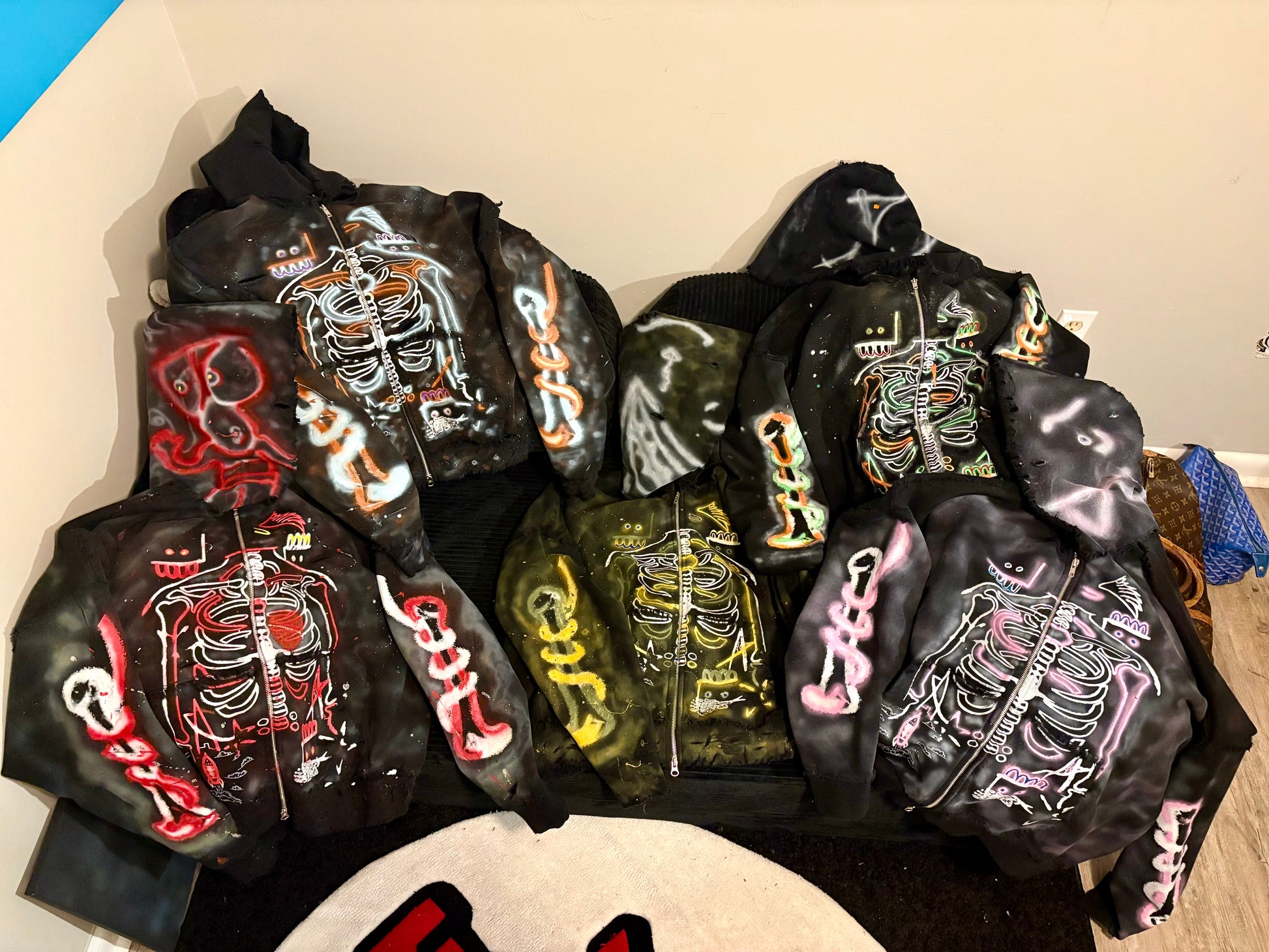 Custom 1of1 Zip-Up Jacket ( Inner self)