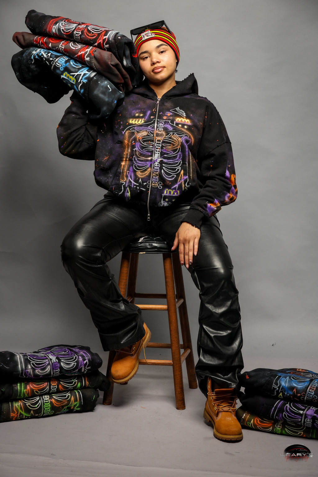Custom 1of1 Heavy Zip-Up Jacket
