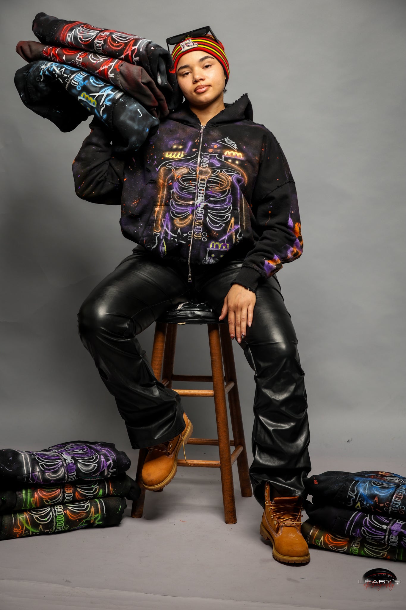 Custom 1of1 Heavy Zip-Up Jacket