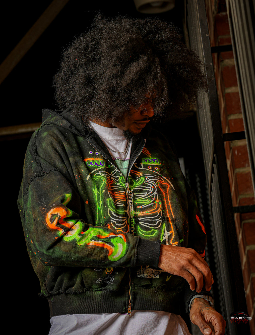 Custom 1of1 Heavy Zip-Up Jacket