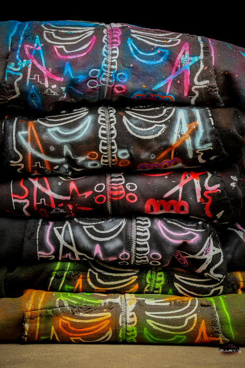 Custom 1of1 Heavy Zip-Up Jacket