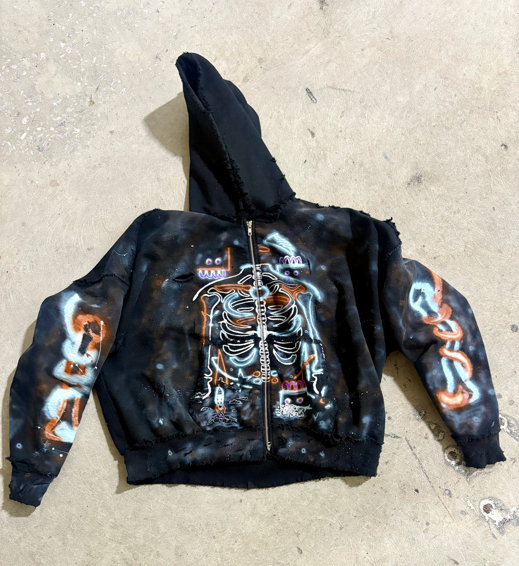 Custom 1of1 Zip-Up Jacket ( Inner self)