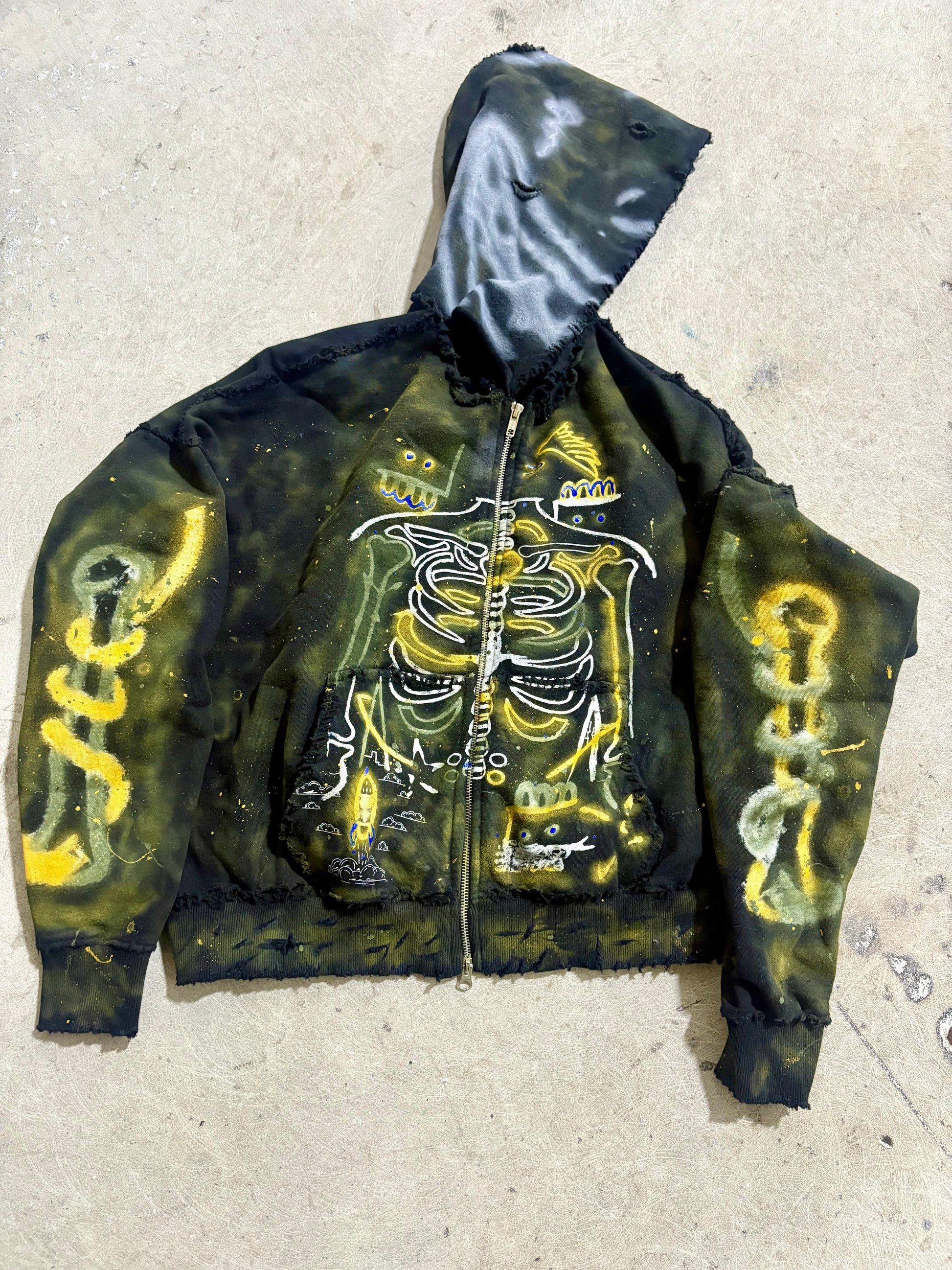 Custom 1of1 Zip-Up Jacket ( Inner self)