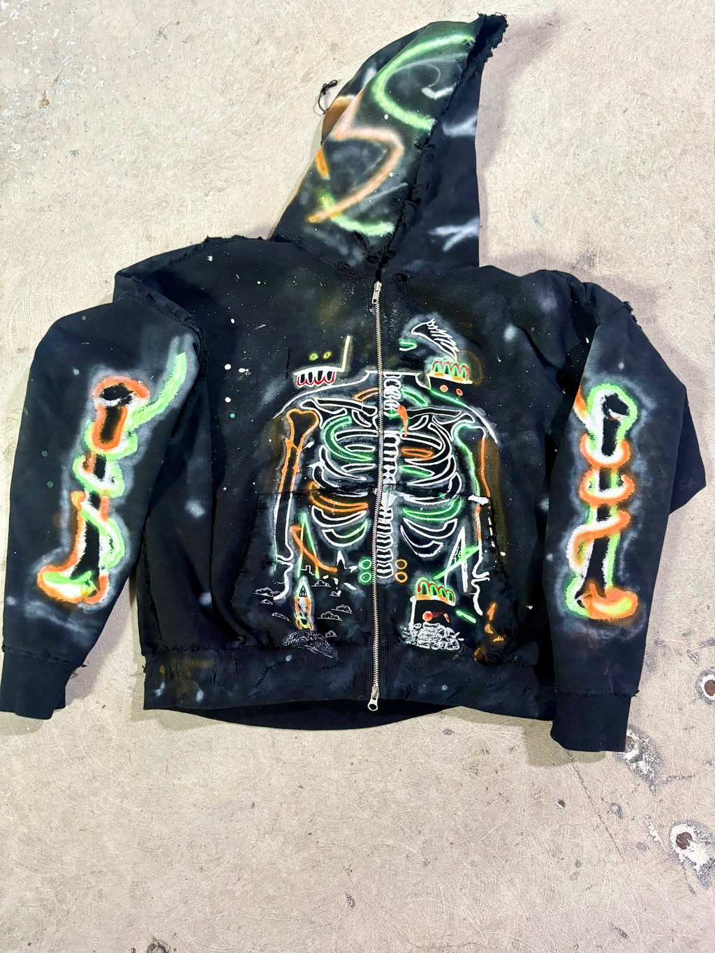 Custom 1of1 Zip-Up Jacket ( Inner self)