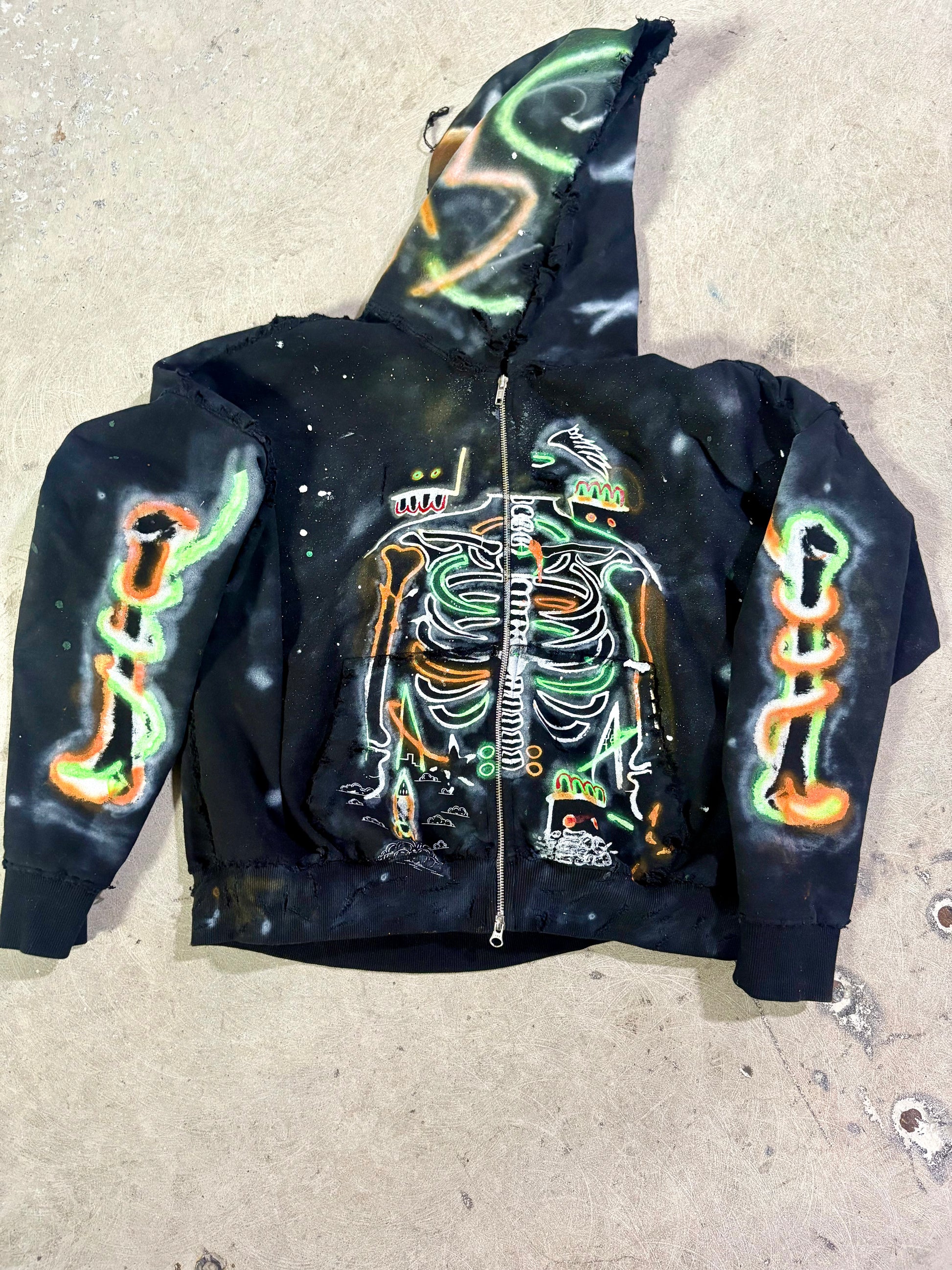 Custom 1of1 Zip-Up Jacket ( Inner self)