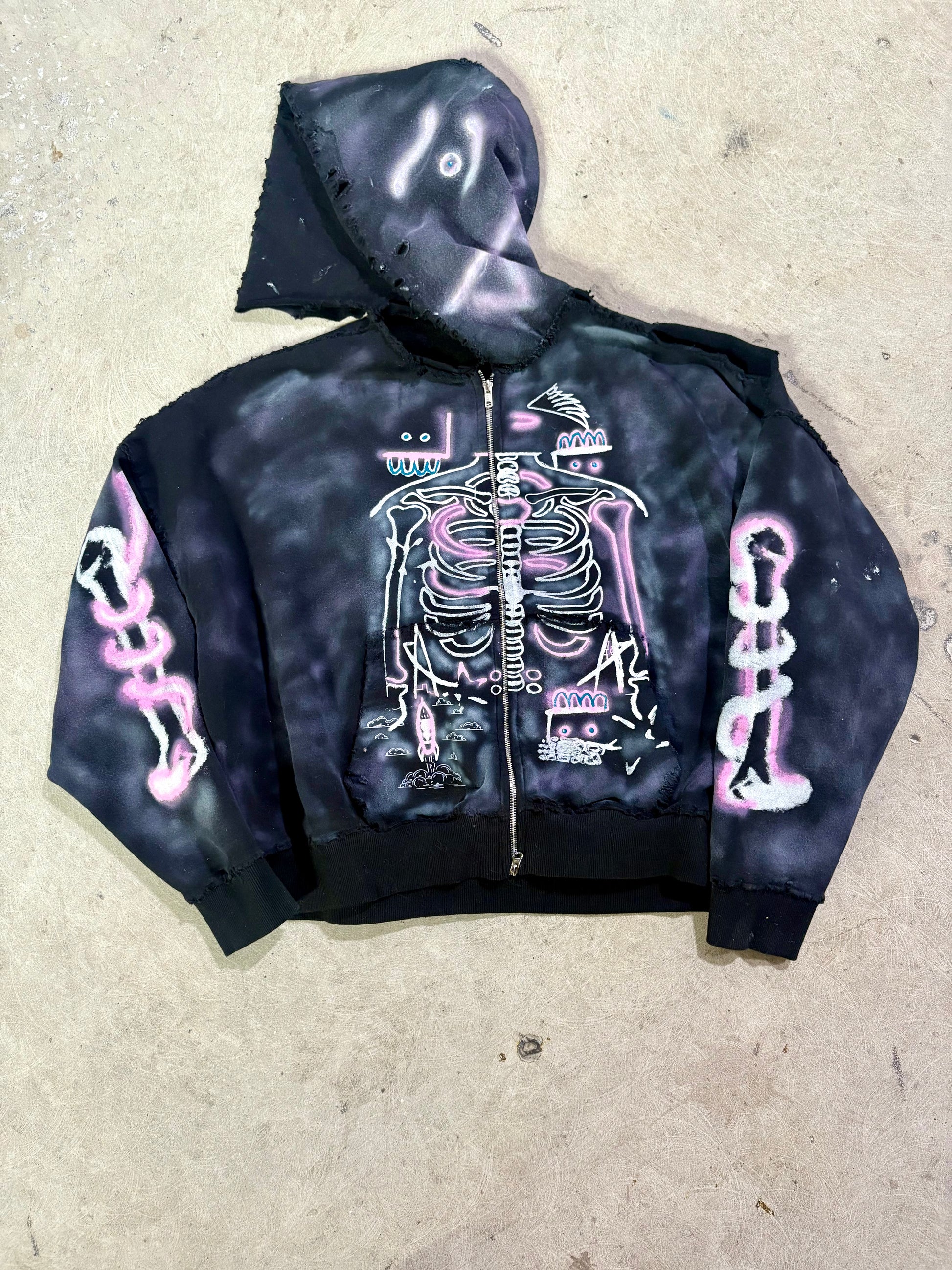 Custom 1of1 Zip-Up Jacket ( Inner self)