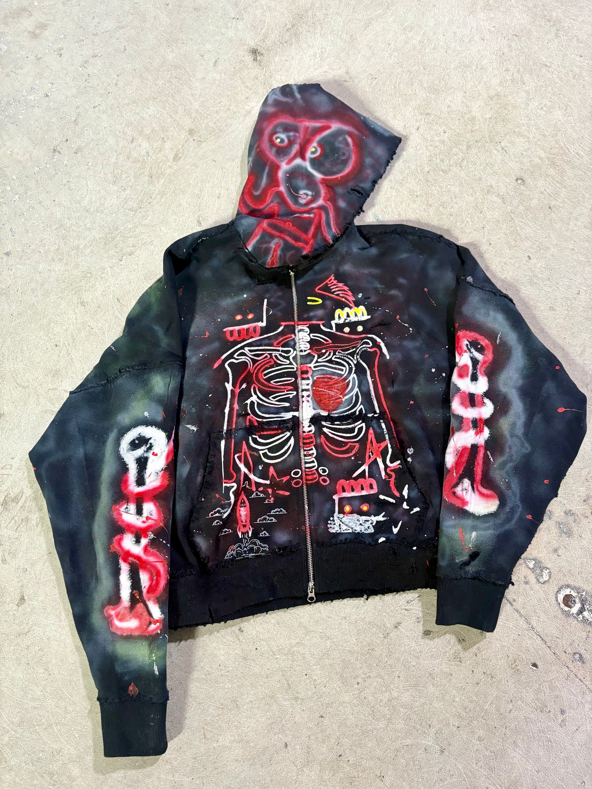 Custom 1of1 Zip-Up Jacket ( Inner self)